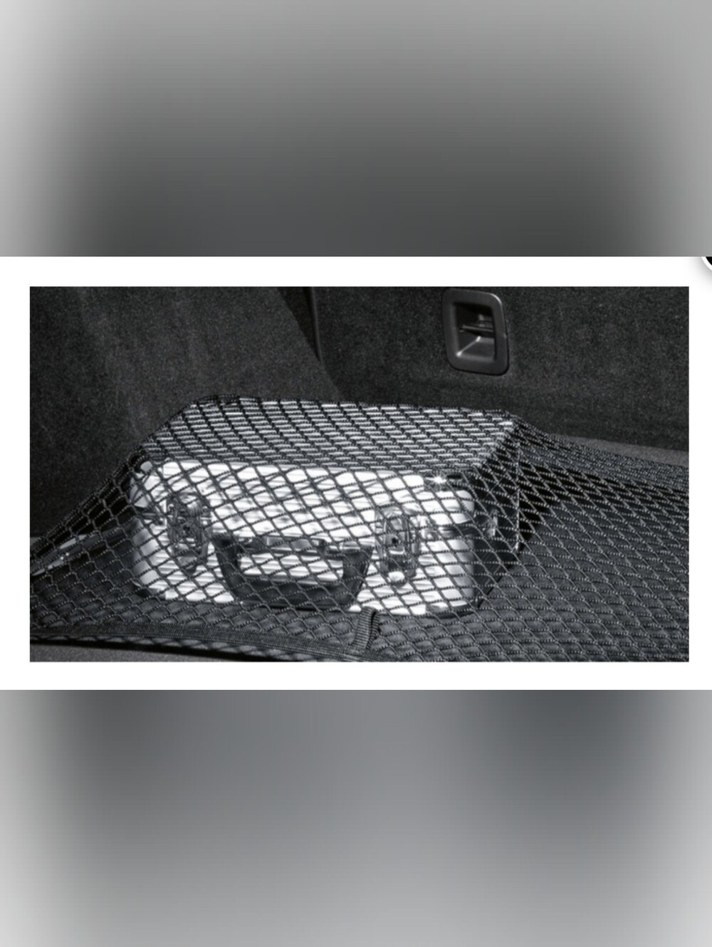 Genuine Mercedes-Benz A2138602901 OEM Luggage Net Cargo Trunk Black New NIP